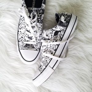 Converse Leopard Cheetah Animal Print Sneakers 10